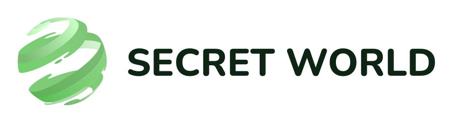 Secret World logo on white